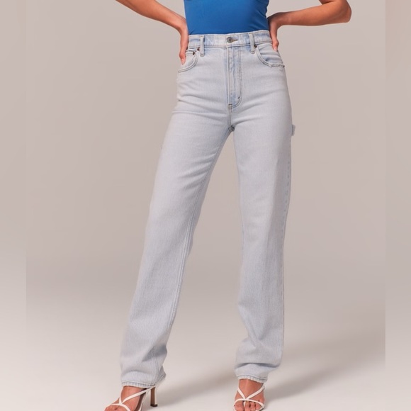 Abercrombie and Fitch 90s Carpenter Pant - Picture 1 of 6